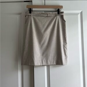 H&M Tan Mini Pencil Skirt for Work
